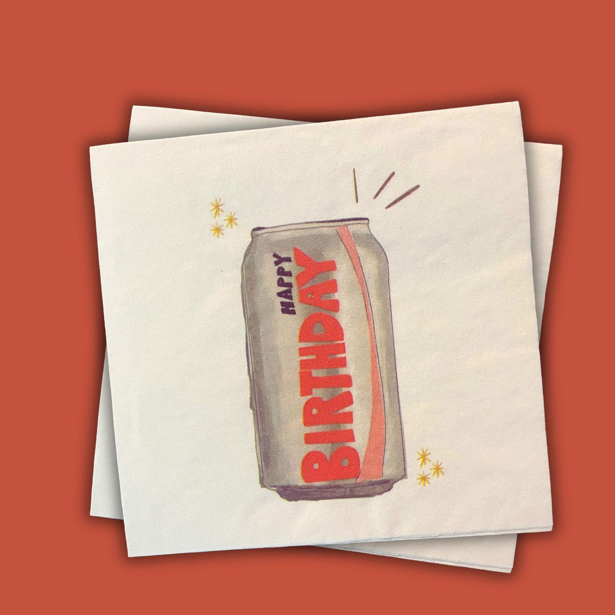 Happy Birthday Diet Coke Party Napkins