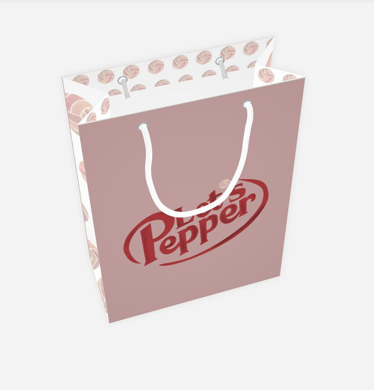 Let's Pepper Volleyball Gift Bag